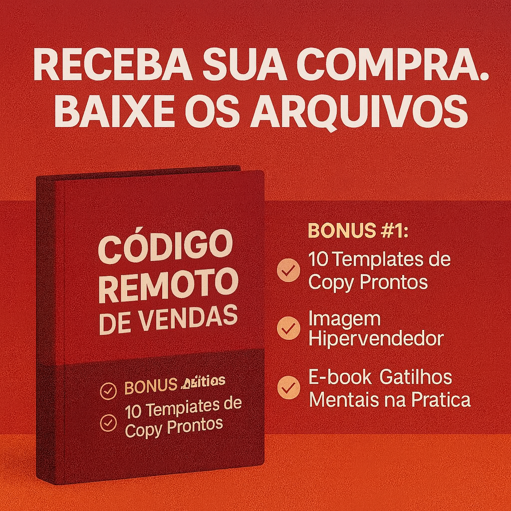 Bônus Exclusivos do Código Venda Remota